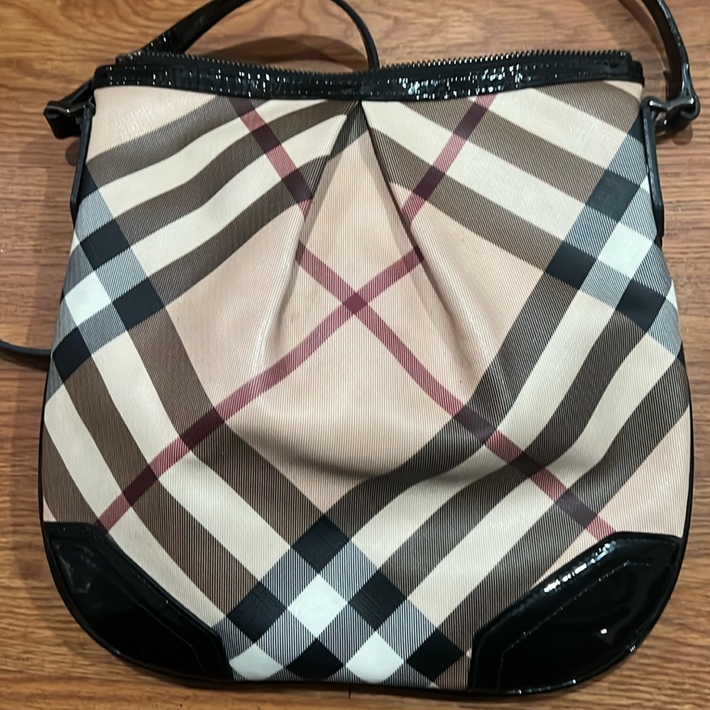 Blueberry cross body purse